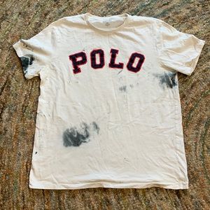 POLO tee with light tie dye size XL